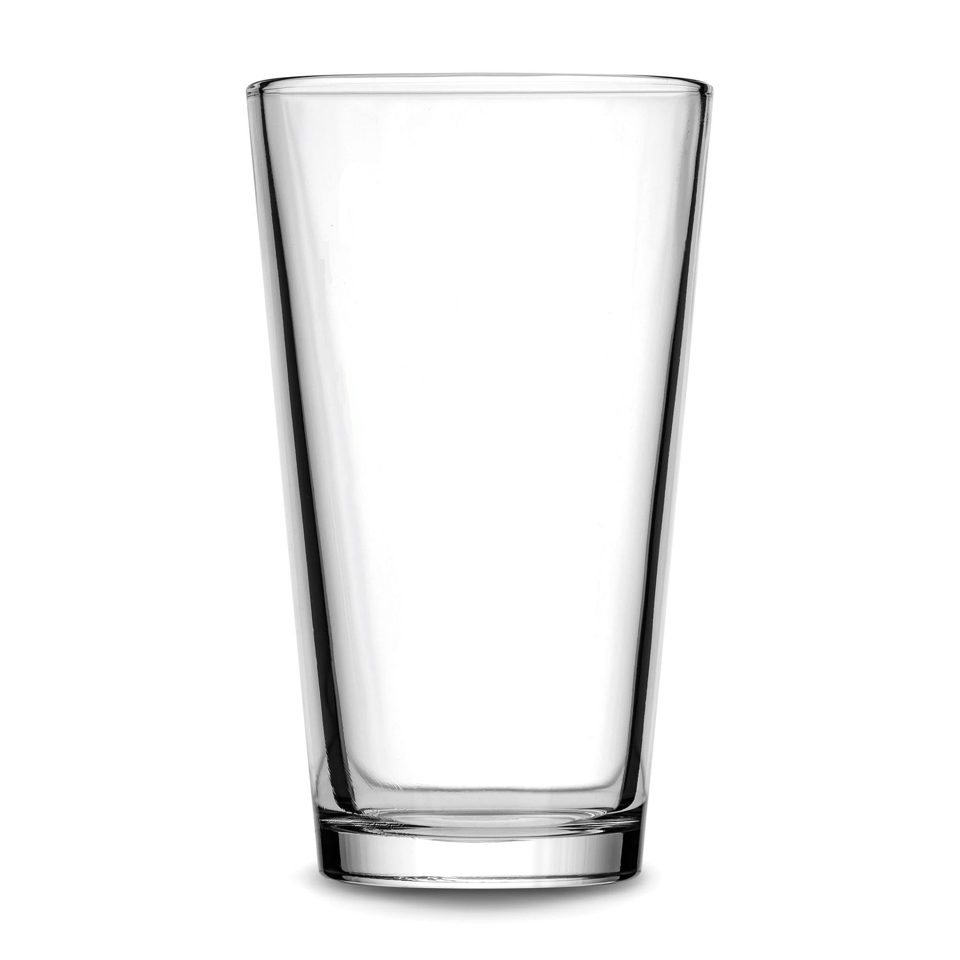 Custom THF Pint Glass, Sand Carved 10 oz Drinking Glasses, Hand Etched by Integrity Bottles