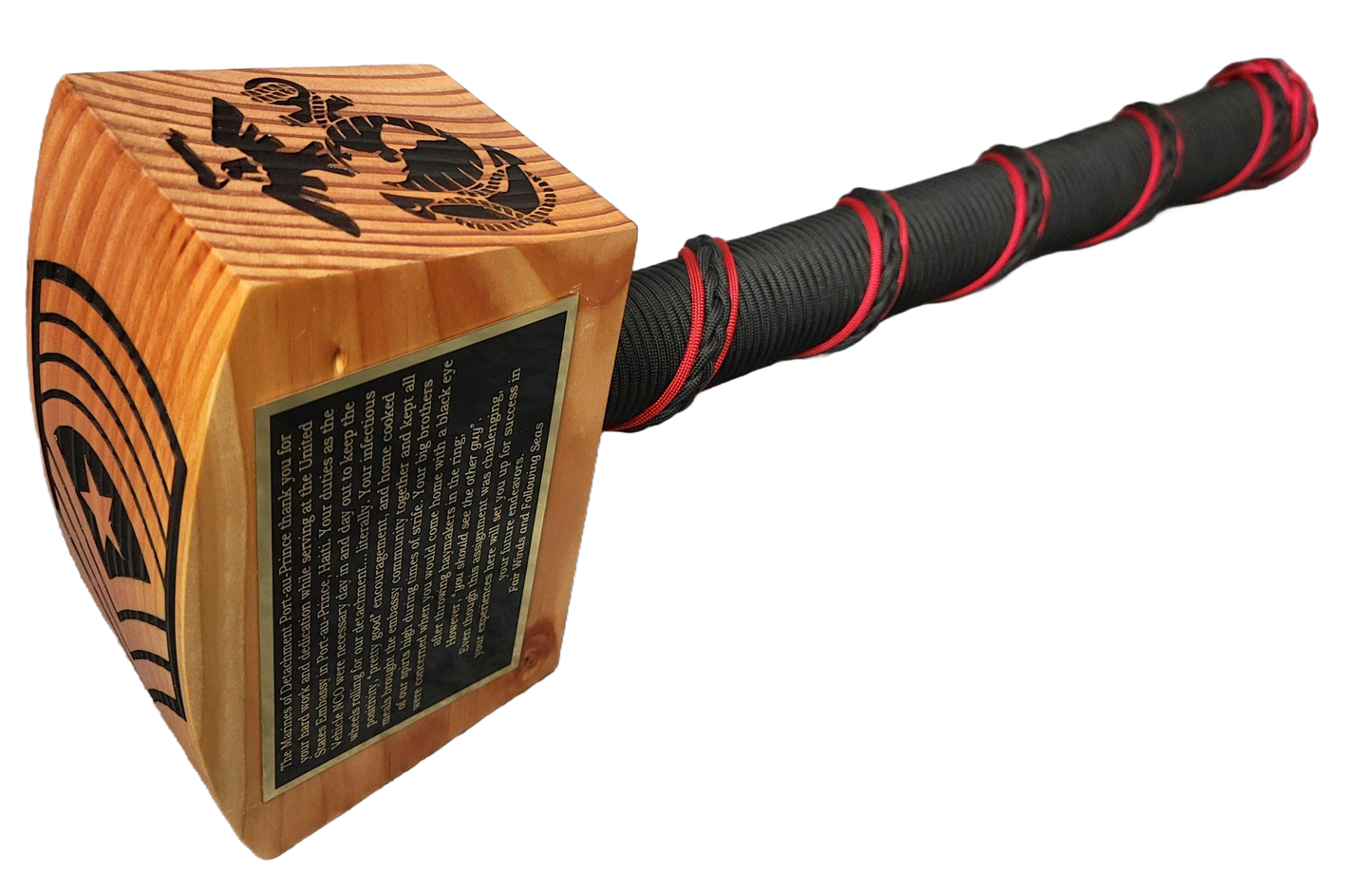 War Hammer, Black/Red Braid