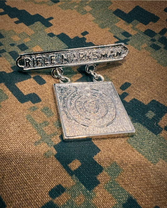 MC QUAL BDG RIFLE MARKSMAN