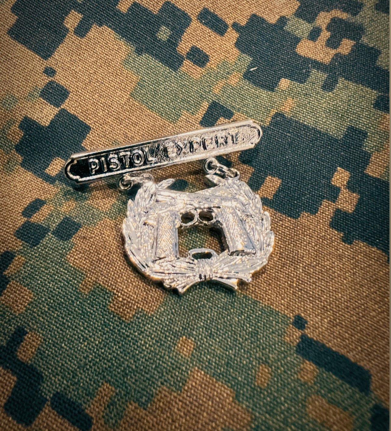 MC QUAL BDG PISTOL EXPERT