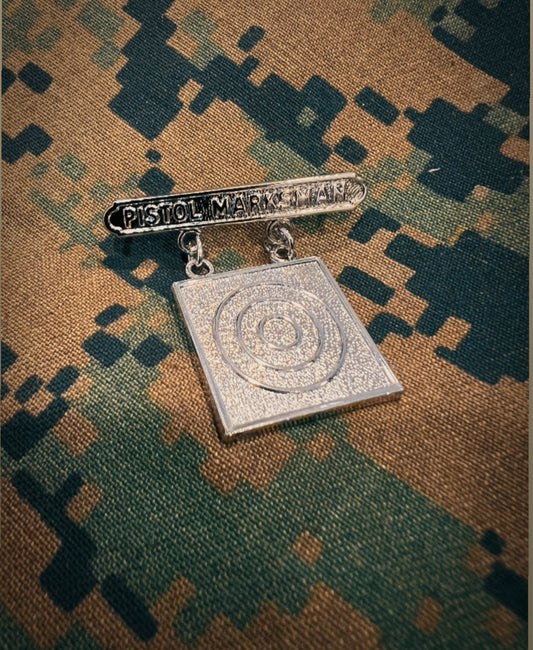 MC QUAL BDG PISTOL MARKSMAN