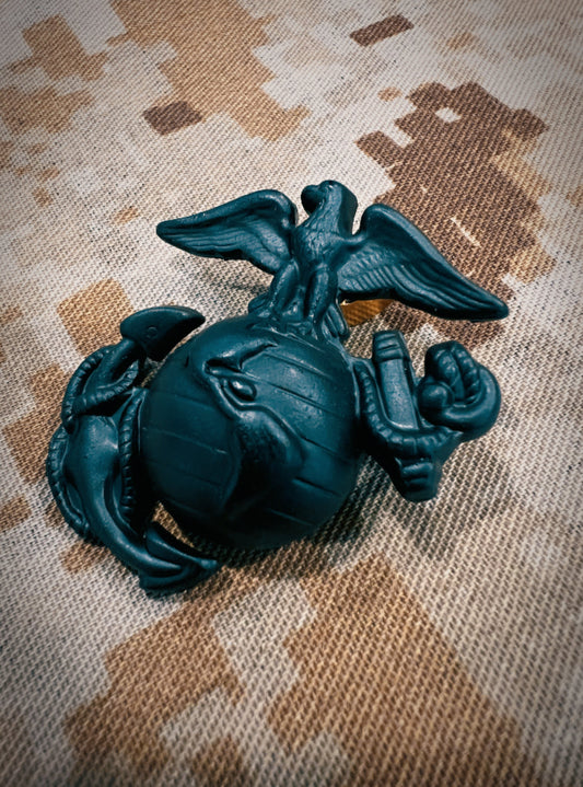 MC CAP DEV SERVICE BLK/MTL ENL